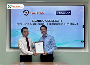 TECHPRO ký kết thỏa thuận hợp tác chiến lược với TURBOO