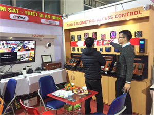 TECHPRO hỗ trợ công ty Tấn Phát tại hội chợ triển lãm Công thương đồng bằng sông Hồng 2017