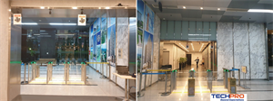 TECHPRO triển khai thành công Hệ thống cửa phân làn Gunnebo cho Tòa nhà Vinaconex Tower
