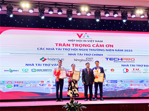 TECHPRO ghi đậm dấu ấn tại Hội Nghị Thường Niên Hiệp Hội In Việt Nam 2025