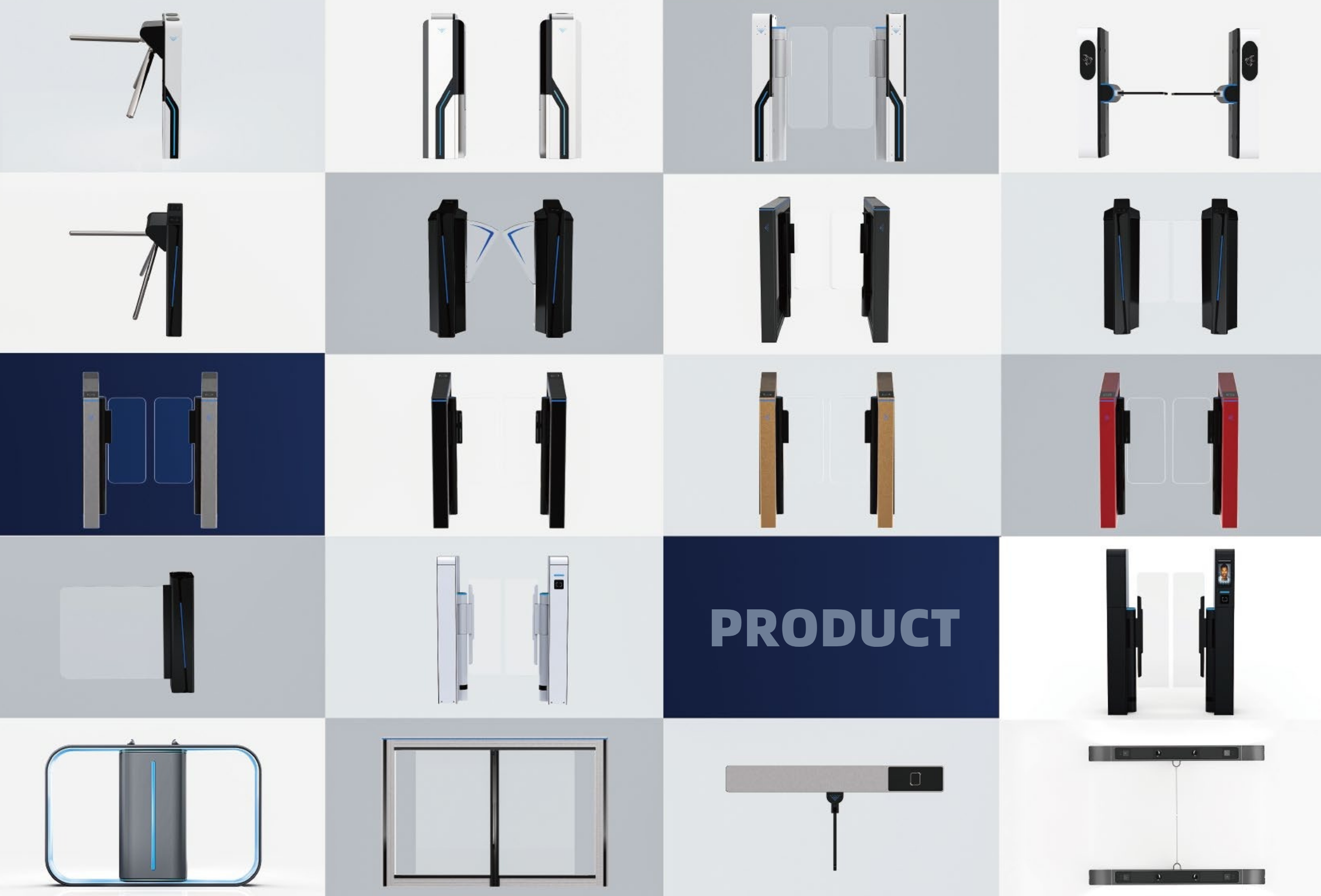 Cửa Phân Làn, Cổng kiểm soát ra vào TURBOO