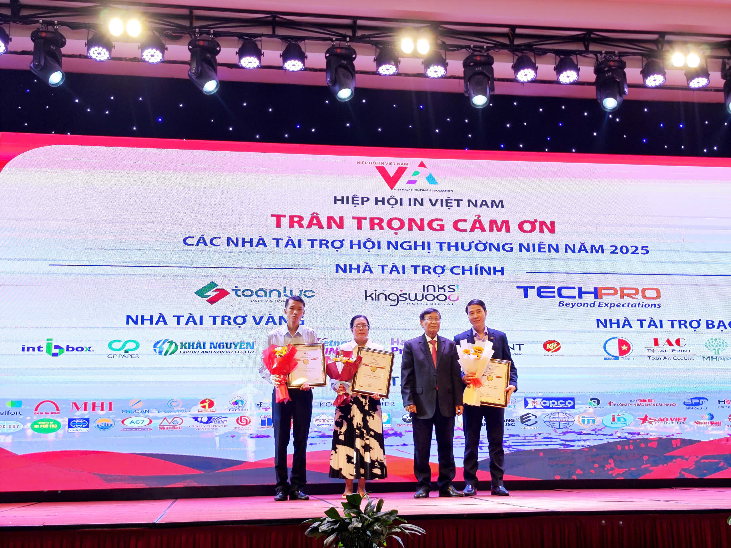 TECHPRO ghi đậm dấu ấn tại Hội Nghị Thường Niên Hiệp Hội In Việt Nam 2025