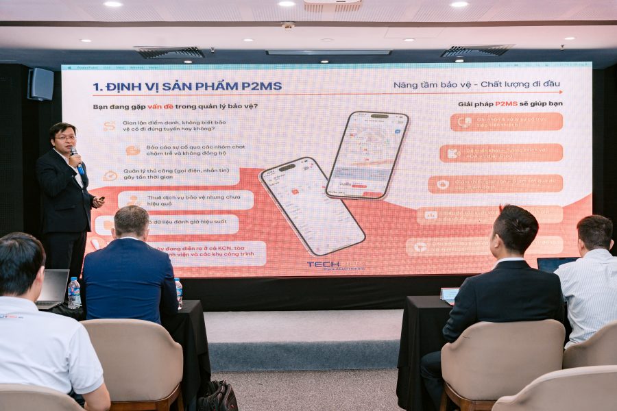 P2MS – Giải pháp quản lý tuần tra và tài sản chủ động theo thời gian thực