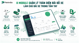 ParknGo – Giải pháp quản lý bãi xe thông minh cho doanh nghiệp hiện đại