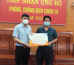 TECHPRO và ADVANTECH Việt Nam hưởng ứng lời kêu gọi Toàn dân tham gia ủng hộ phòng, chống dịch Covid-19