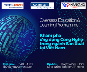 TECHPRO và ADVANTECH chào đón sinh viên Nanyang Polytechnic - Khám phá ứng dụng công nghệ trong ngành sản xuất tại Việt Nam