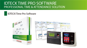 Phần mềm kiểm soát ra vào kiêm chấm công IDTECK Time Pro có gì đặc biệt | TECHPRO