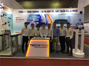 TECHPRO tại triển lãm Secutech Vietnam 2017