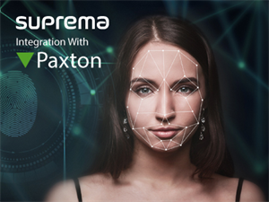 Suprema tích hợp được các thiết bị của mình với hệ thống thống kiểm soát truy cập Paxton’s Net2