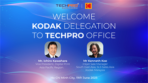 Techpro & Kodak: Đẩy mạnh kinh doanh hệ thống in ấn kỹ thuật số