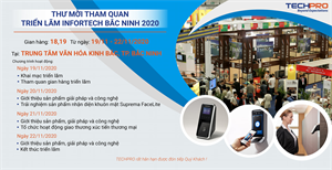 Thư mời tham quan Triển lãm Công nghiệp điện tử, viễn thông, công nghệ thông tin - Infortech Bắc Ninh 2020