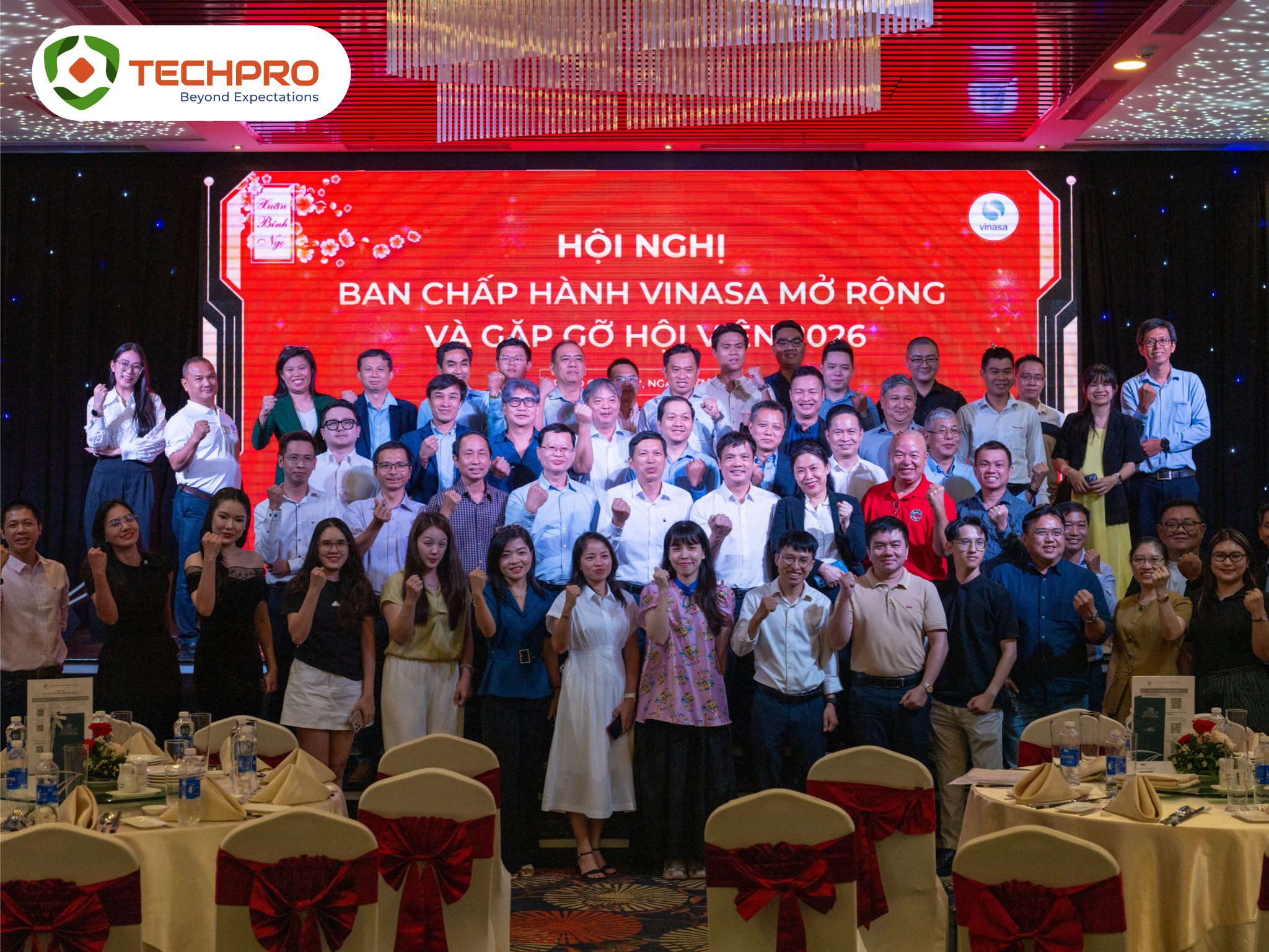 TECHPRO Corporation tham dự Hội nghị Ban chấp hành mở rộng và gặp gỡ Hội viên 2026 của VINASA